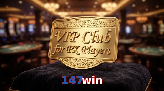 Main screen of 147Win vip page for PK players